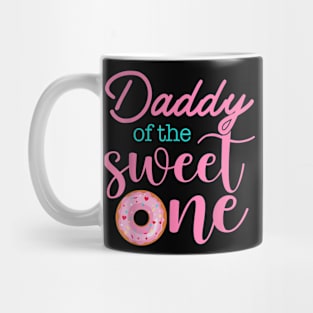 Daddy Of Sweet One 1St First Birthday Matching Family Donut Mug